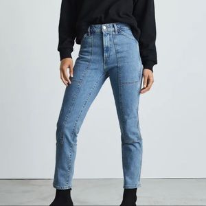 Everlane The Utility Cheeky Jean Washed Blue
